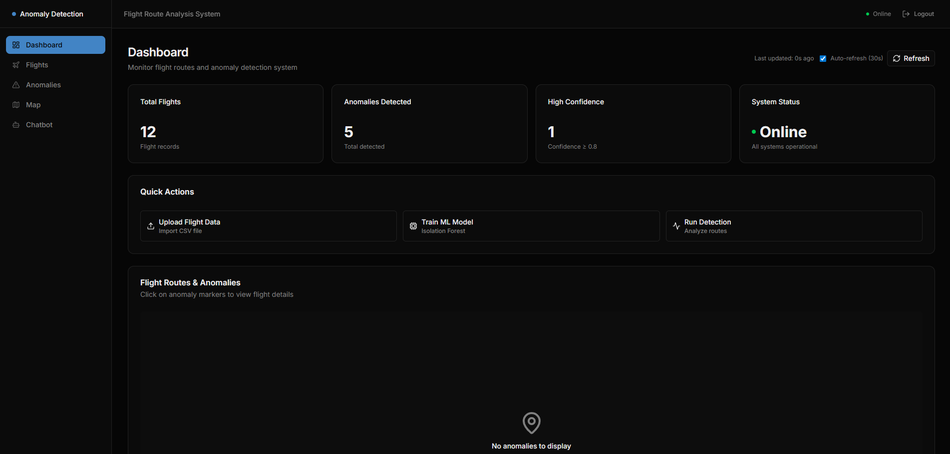RouteAnomalyDetection screenshot 2