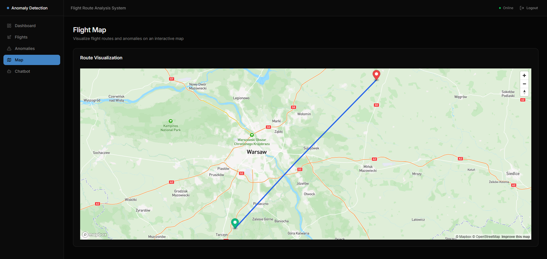 RouteAnomalyDetection screenshot 5